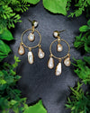 Ocean Glow Chandbali Earrings