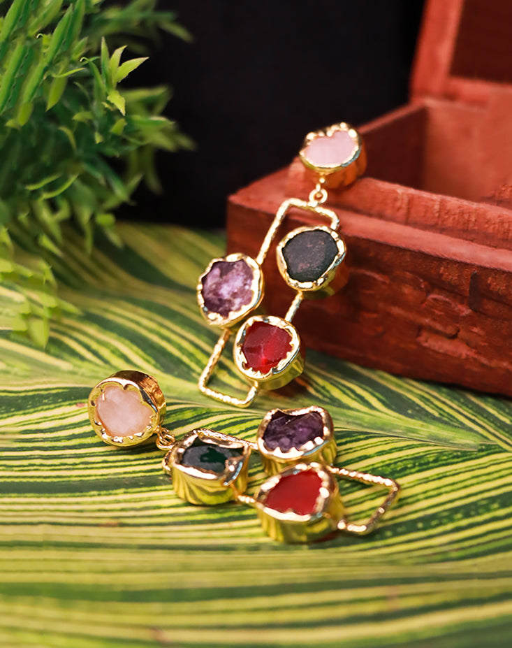Prism Cascade Earrings