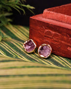 Midnight Aura Stud Earrings