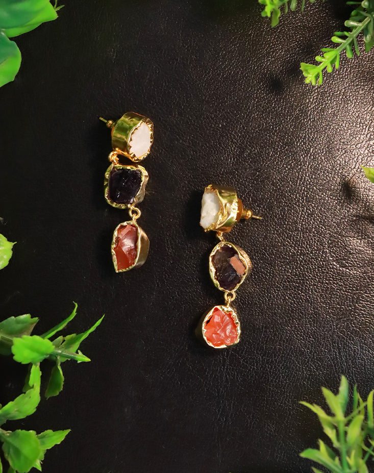Tranquil Triad Earrings