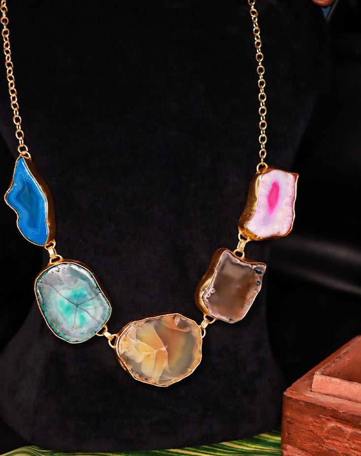 Prismatic – A Symphony of Colors Necklace