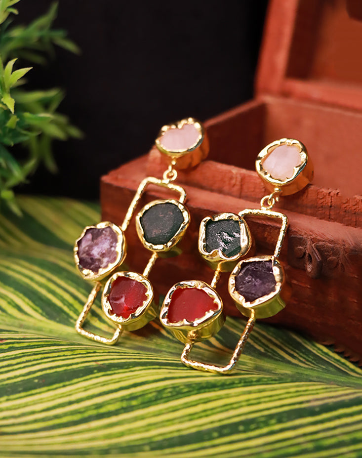 Prism Cascade Earrings