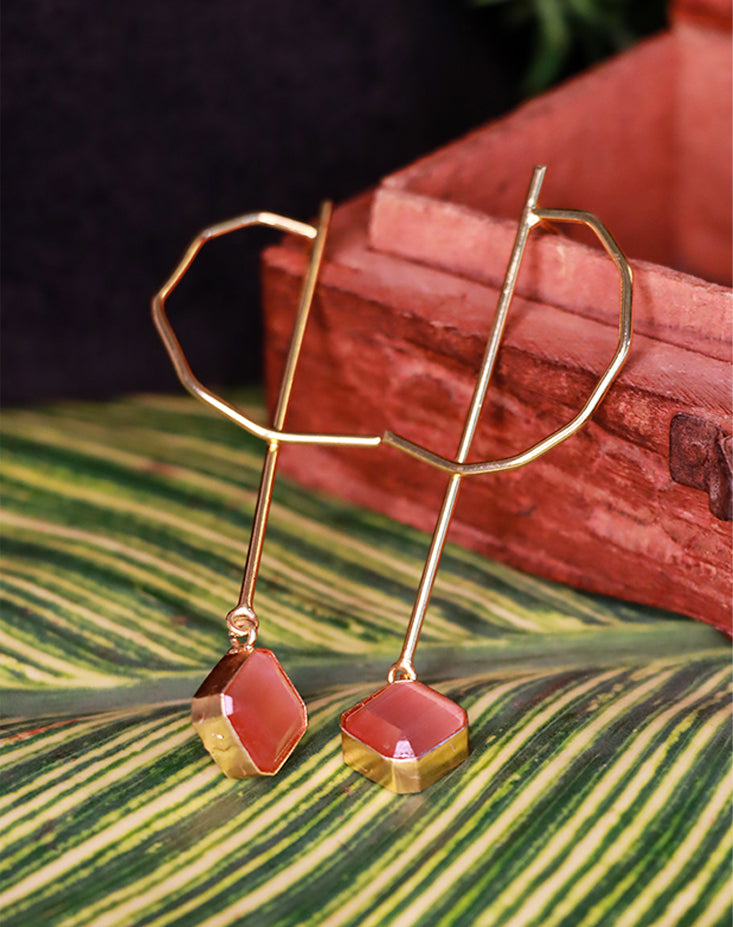Sunset Glow Drops Earrings