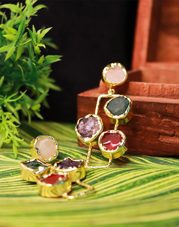 Prism Cascade Earrings