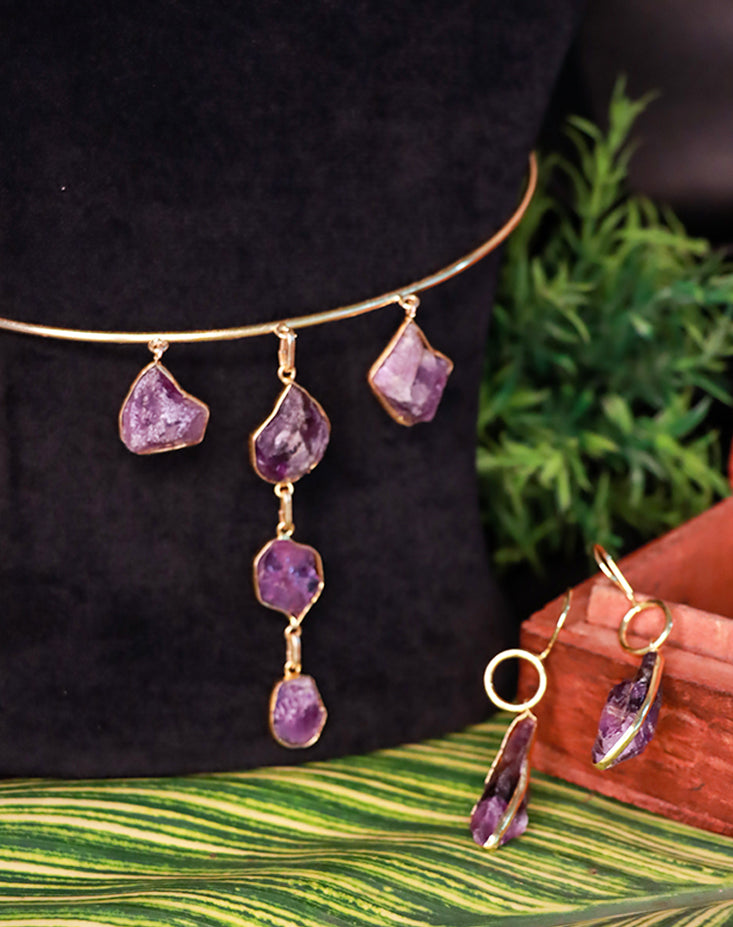 Ethereal Stone Hasli Set