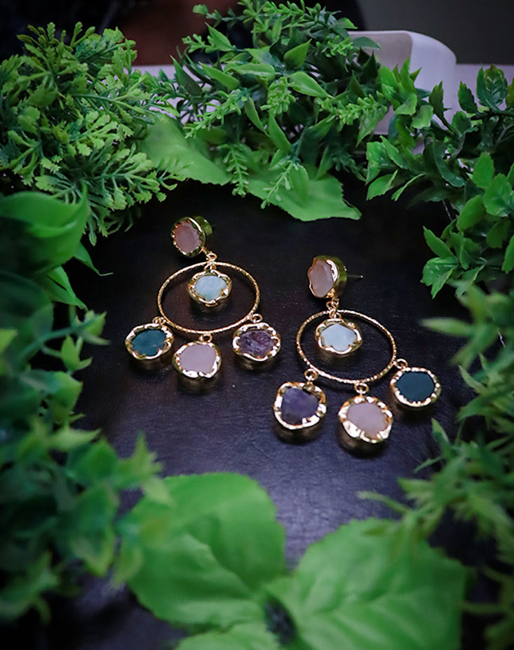 Aurora Chandbali Earrings