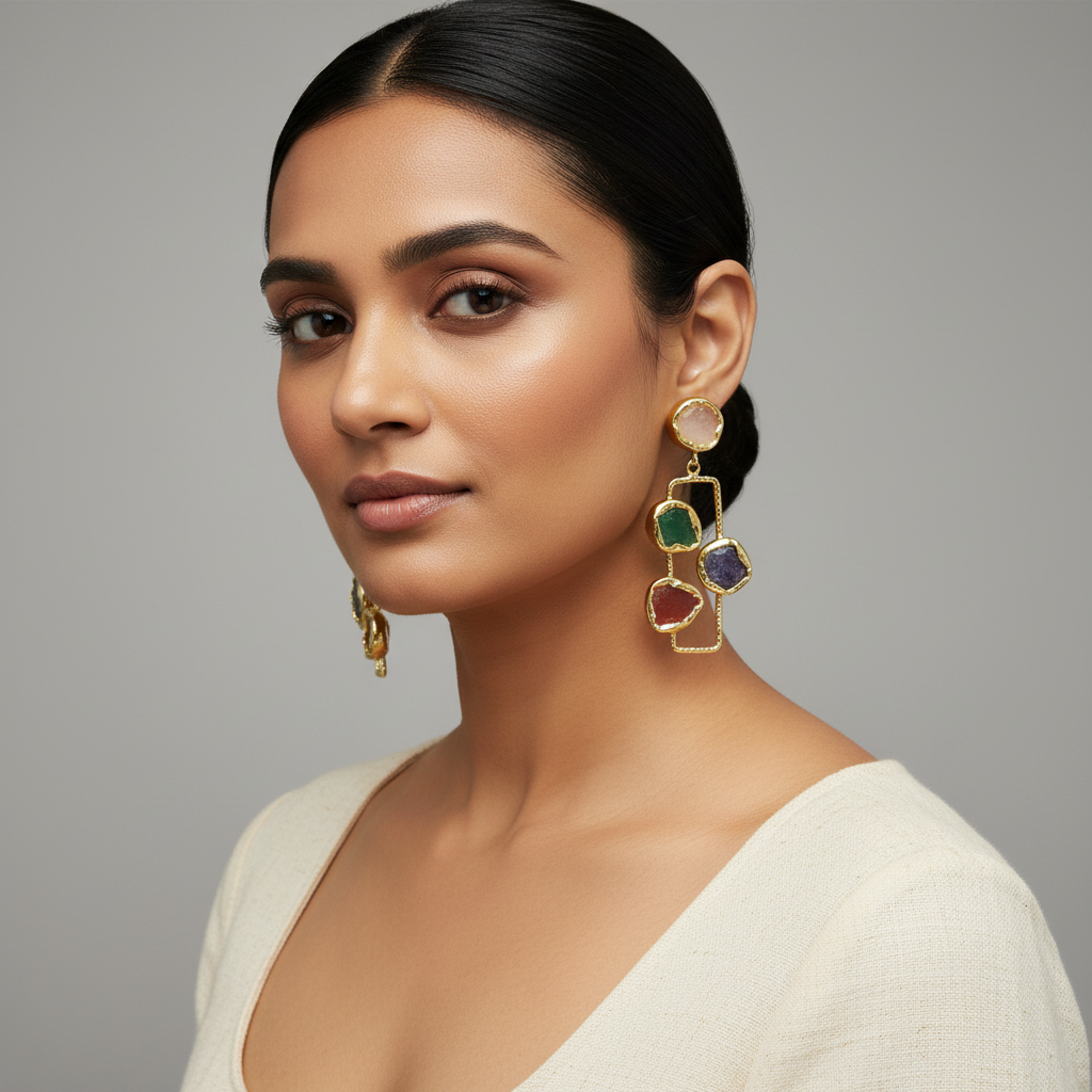 Prism Cascade Earrings